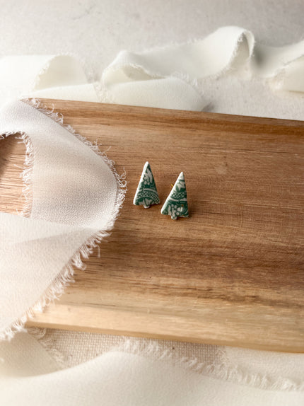 Oh Christmas Tree! Studs - Folksy