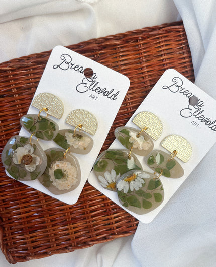 Translucent Base w/ Pressed Flowers