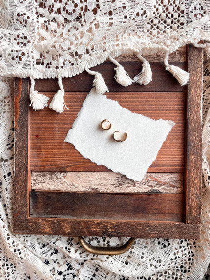 EVERYDAY Huggies - 14k gold plated hoops - nickel free - tarnish resistant