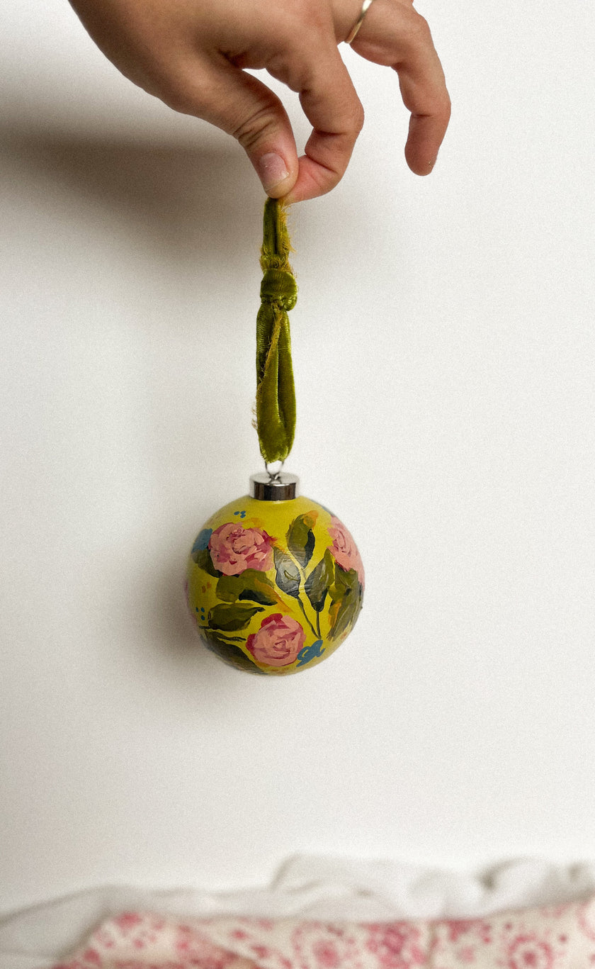 Ceramic Ornament - Handpainted