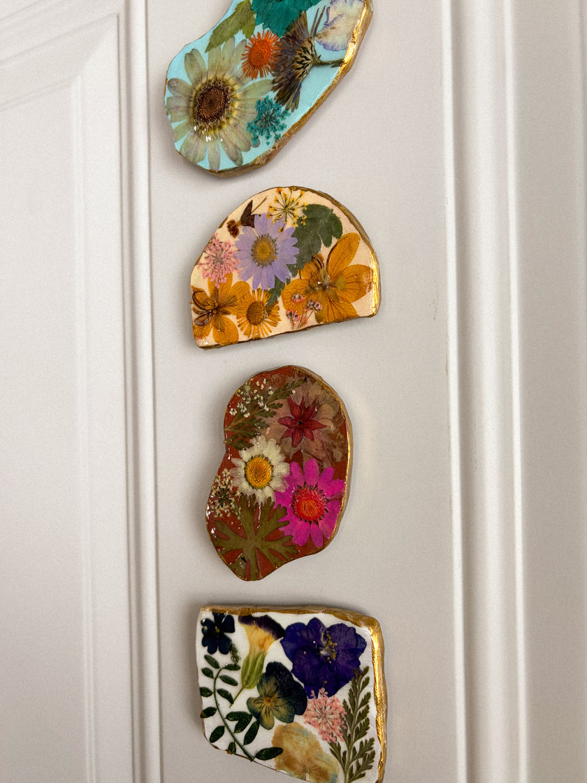 Pressed Flower Magnet