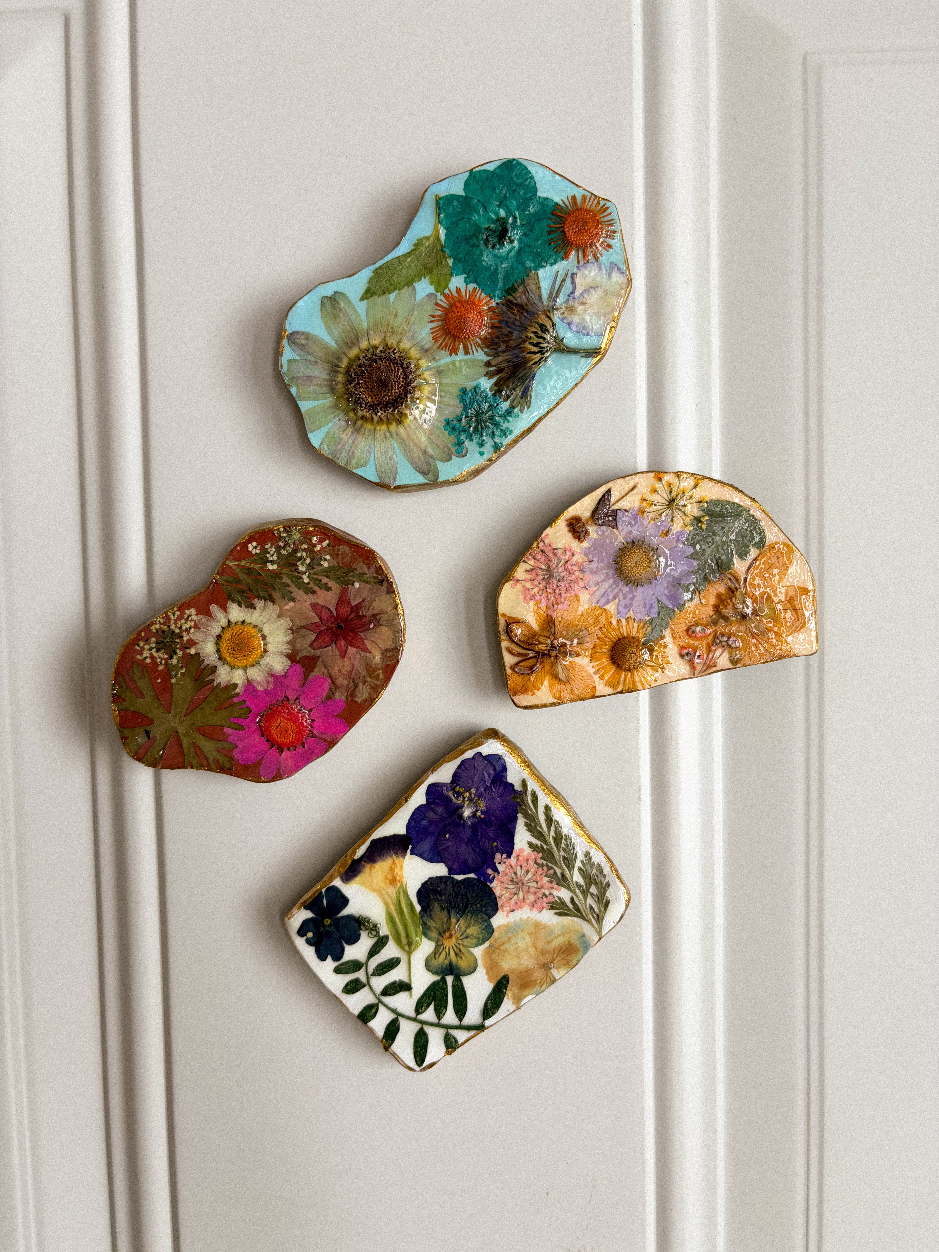 Pressed Flower Magnet
